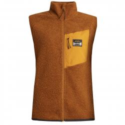 Lundhags Flok Wool Pile Vest W - Dark Gold - Str. M - Vest