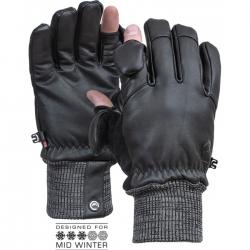 Vallerret Hatchet Leather Photography Glove Black L - Handsker
