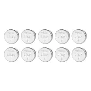 Deltaco Ultimate Alkaline, 1.5v, Lr41 Button Cell, 10-pack Bulk