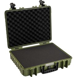 B&W Outdoor Cases BW Outdoor Cases Type 6040 / Bronze green (pre-cut foam) - Kuffert