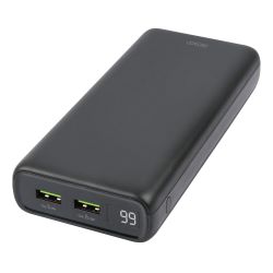 Billede af Deltaco Power Bank 20 000 Mah, 1x Usb-c Pd 60w, 2x Usb-a Fast Charge - Powerbank hos Outmore.dk
