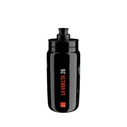 Elite Flaske FLY Team 2026 Vuelta, Black Map 550ml - Drikkeflaske billede