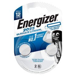 Energizer Ultimate Lithium CR2025 2 pack - Batteri billede