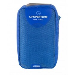 Lifeventure Microfibre Trek Towel - X Large (blue) - Håndklæde