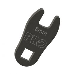 PRO Tool Open End Wrench 8mm / Comp w/ 1/4? Torque Wren - Cykelværktøj