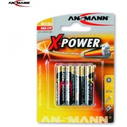 Ansmann Aaa X-power 4-p - Batteri