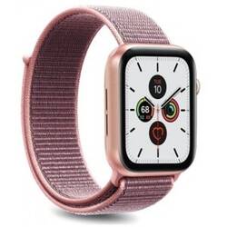 Apple Watch-rem, 38-40mm, S/M og M/L, nylon, rosa