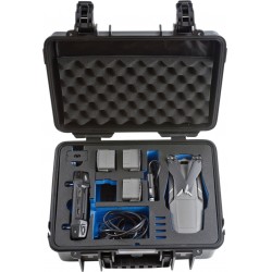 B&W Outdoor Cases BW Drone Cases Type 4000 DJI Mavic 2 (Pro/Zoom) Fly More Kit Black - Kuffert