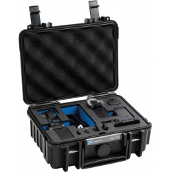 B&W Outdoor Cases BW Drone Cases Type 500 for DJI Pocket 2, DJI Osmo Pocket ND-Filter Set, microSD Black - Kuffert