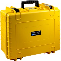 B&W Outdoor Cases BW Drone Cases Type 6000 DJI FPV Combo for 6+2 batteries Yellow - Kuffert