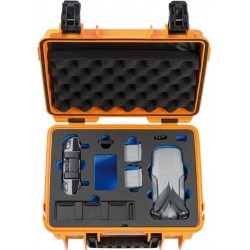 B&W Outdoor Cases BW Outdoor Cases Type 3000 for DJI Air 2S + Mavic Air 2 Fly More Combo, up to 5 batteries Orange - Kuffert