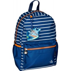 Die Spiegelburg Backpack With Led Mini Fish Light Capt´n Sharky - Rygsæk