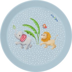 Die Spiegelburg Plate Elephant & Lion Baby Charms - Tallerken