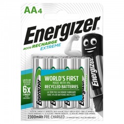 Energizer Recharge Extreme Eco AA 2300mAh 4 pack - Batteri