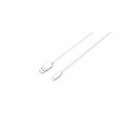 Essentials Usb-a - Lightning Mfi Kabel, 1m, Hvid - Ledning