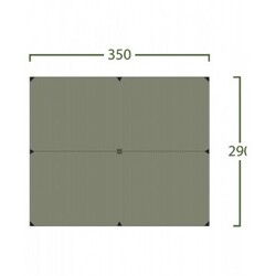 Helsport Bitihorn Pro Tarp 3,5x2,9 green