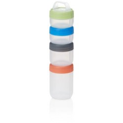 Humangear Stax Small, Starter 4-pack Clear - Opbevaring