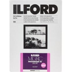 Ilford Photo Multigrade Rc Deluxe Glossy 17.8x24cm 25 - Tilbehør til foto