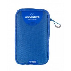 Lifeventure Microfibre Trek Towel - Large (blue) - Håndklæde
