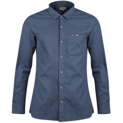 Lundhags Ekren Solid Ms Ls Shirt - Mid Blue - Str. XL - Skjorte