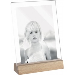 Mascagni Acrylic Frame Oak With Stand 13x18 - Ramme