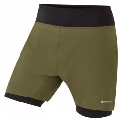 Montane Dragon Twin Skin Shorts - KELP GREEN - Str. L - Shorts thumbnail