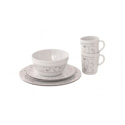 Outwell Dahlia 2 Person Dinner Set - Service