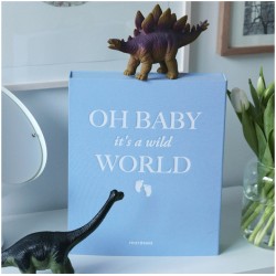 Printworks Photo Album Oh Baby It's A Wild World - Blue - Album