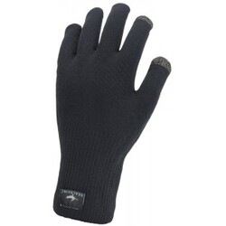 Sealskinz Waterproof All Weather Ultra Grip Knitte - Black - Str. L - Handsker