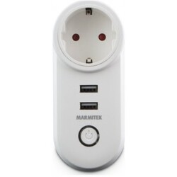 Smart plug Power SI 15A 2USB 1 socket - Adaptor