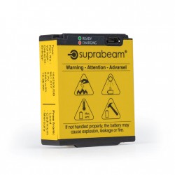 Billede af Suprabeam Li-Polymer celle 154250 2800 mAh 10.36 Wh/3.7 V USB til V3pro Rechargeable, V4pro serie - Batteri