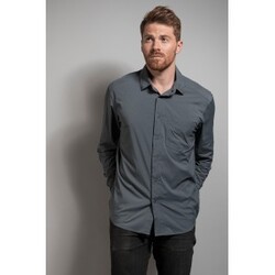 Tatonka Sejo M's Long Sleeve Shirt - Grey Shadow - Str. XL - Skjorte