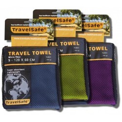 Travelsafe Traveltowel Microsoft Xs 80x40 Cm - Lime Green - Str. Stk. - Håndklæde