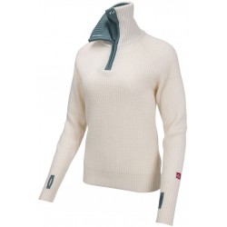 Ulvang Rav Sweater W/zip - Vanilla/Jade - Str. L - Striktrøje