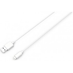 USB-A - Lightning MFI kabel, 1,5m, hvid - Ledning