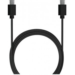 USB-C 3.1 - USB-C cable, 1m, Black - Ledning