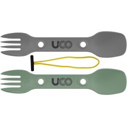 UCO Utility Spork 2Pk with cord Assorted