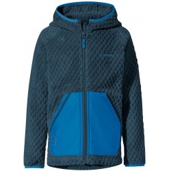 2: Vaude Kids Manukau Fleece Jacket - Dark sea/blue - Str. 134/140 - Fleecetrøje