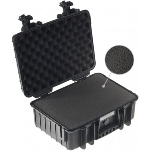 Billede af B&W Outdoor Cases BW Outdoor Cases Type 4000 BLK SI (pre-cut foam) - Kuffert