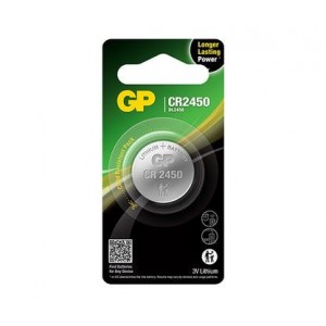 GP Lithium 3V CR2450 Knapcelle Batteri thumbnail