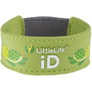 Littlelife Safety Id Strap, Turtle - Id armbånd