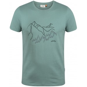Lundhags Mountain Ms Tee - Jade - Str. M - T-shirt thumbnail