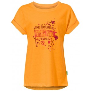 Vaude V Kids Tammar T-shirt Iv Girls - Rock melone - Str. 110/116 - T-shirt thumbnail