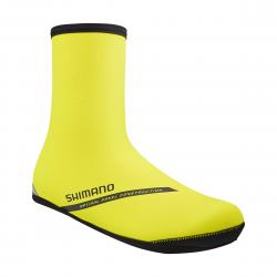 Shimano Dual Cr Shoe Cover Neon Yellow S (size 37-39) - Cykelsko overtræk