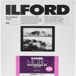 Ilford-photo Ilford Photo Ilford Multigrade Rc Deluxe Glossy 17.8x24cm 100 - Tilbehør til foto