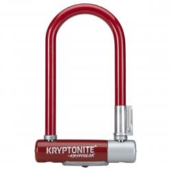 Kryptonite U-lock Kryptolok 2 Mini7 Bøjlelås 8.2x17.8cm Merlot - Cykellås
