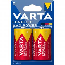 Varta Longlife Max Power D 2 Pack (b) - Batteri