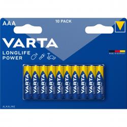 Varta Longlife Power Aaa 10 Pack (b) - Batteri