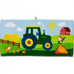 Die Spiegelburg Magic Towel Tractor Little Friends - Håndklæde