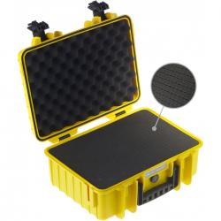 B&W Outdoor Cases BW Outdoor Cases Type 4000 YEL SI (pre-cut foam) - Kuffert